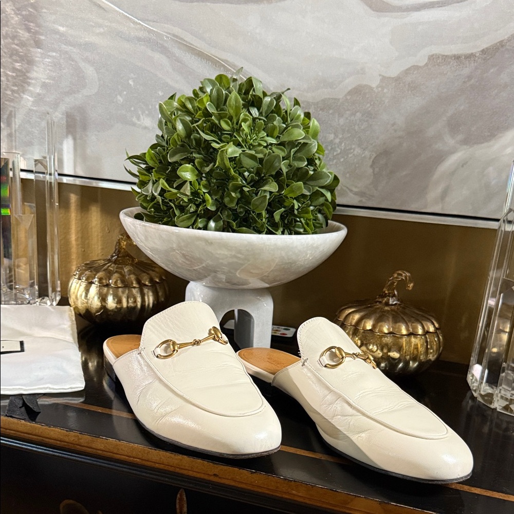 Gucci Princetown Leather Mule